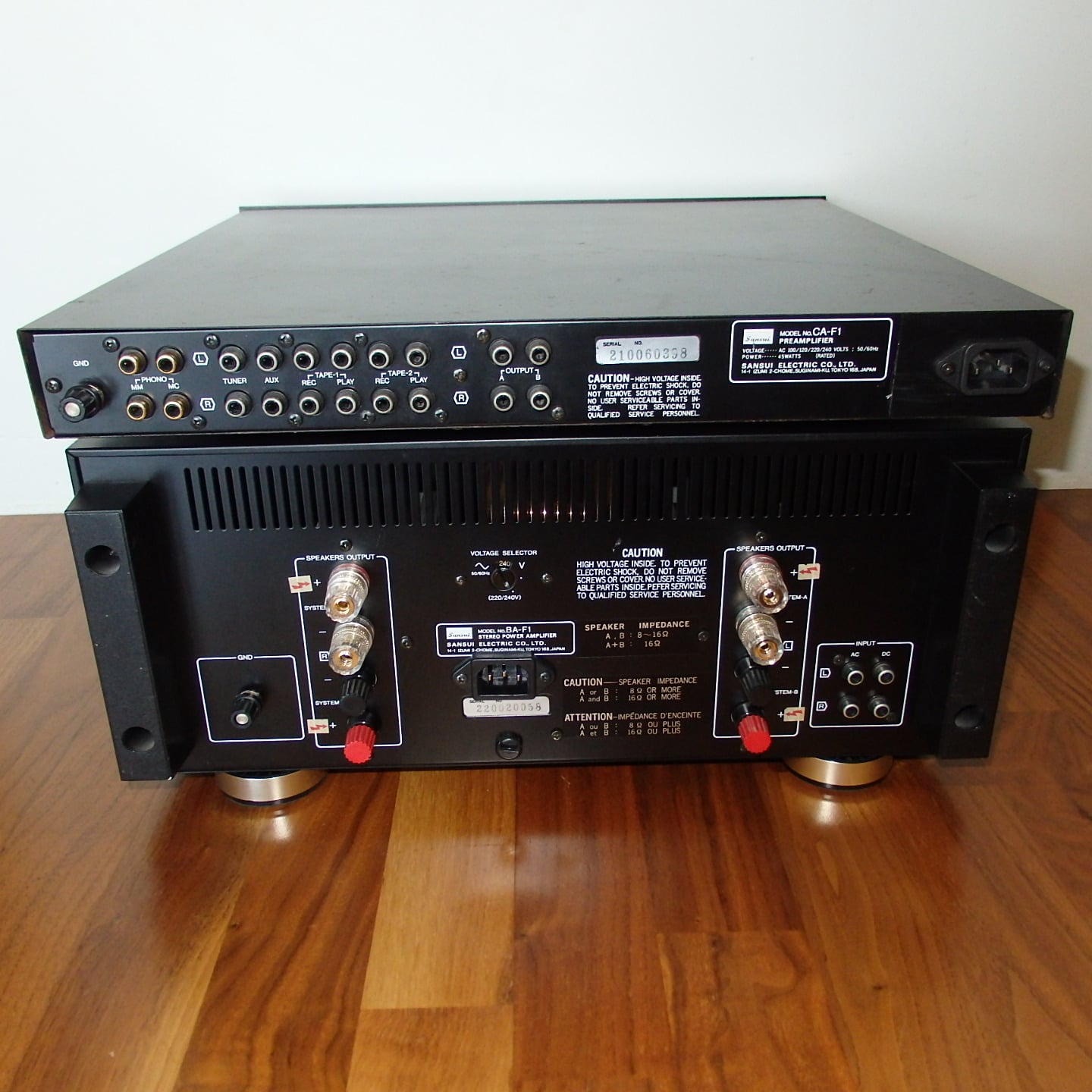 SANSUI - Super Fidelity CA-F1 / BA-F1 / Recapped - Image 5