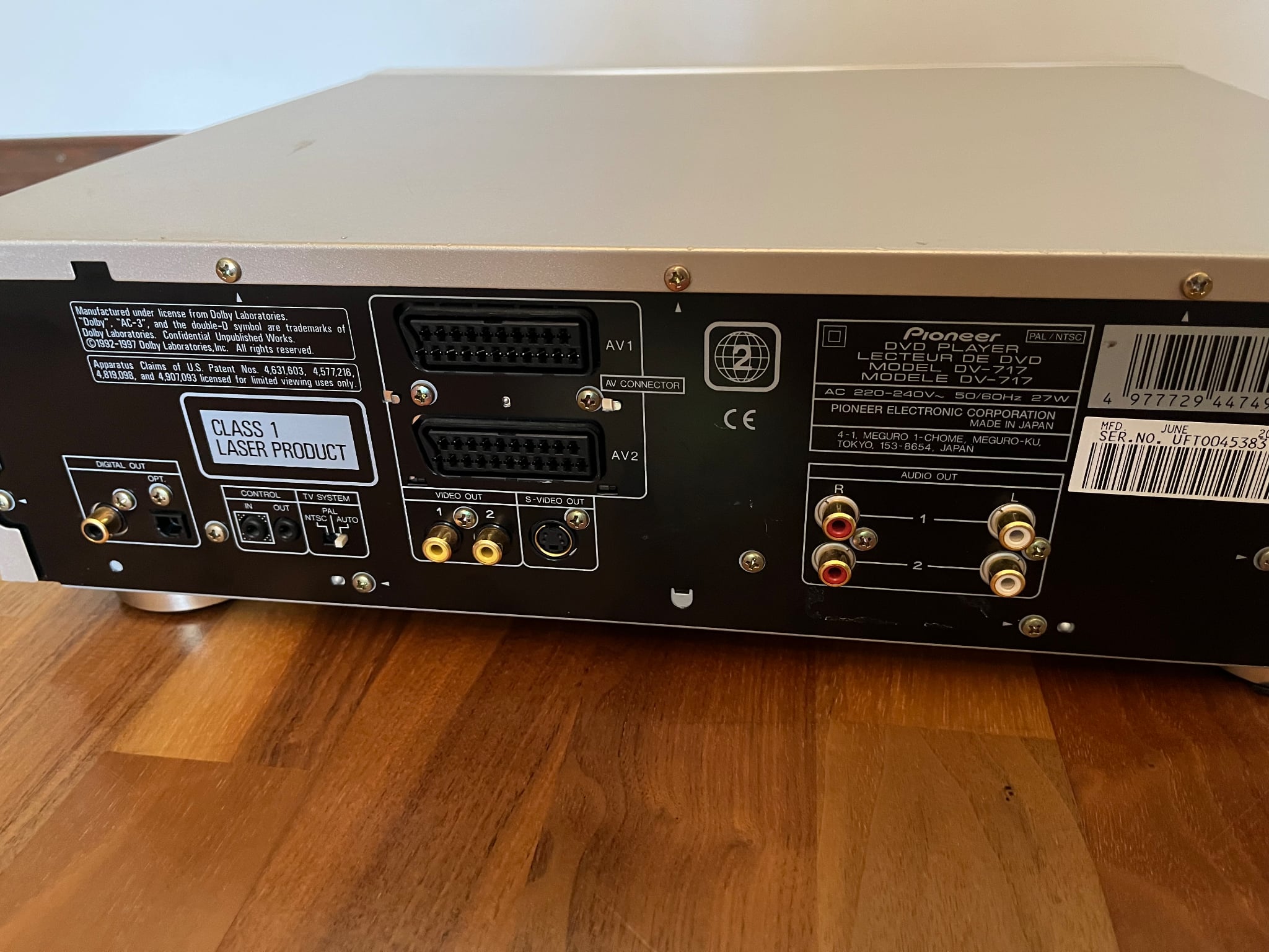 PIONEER - DV-717 - Image 3