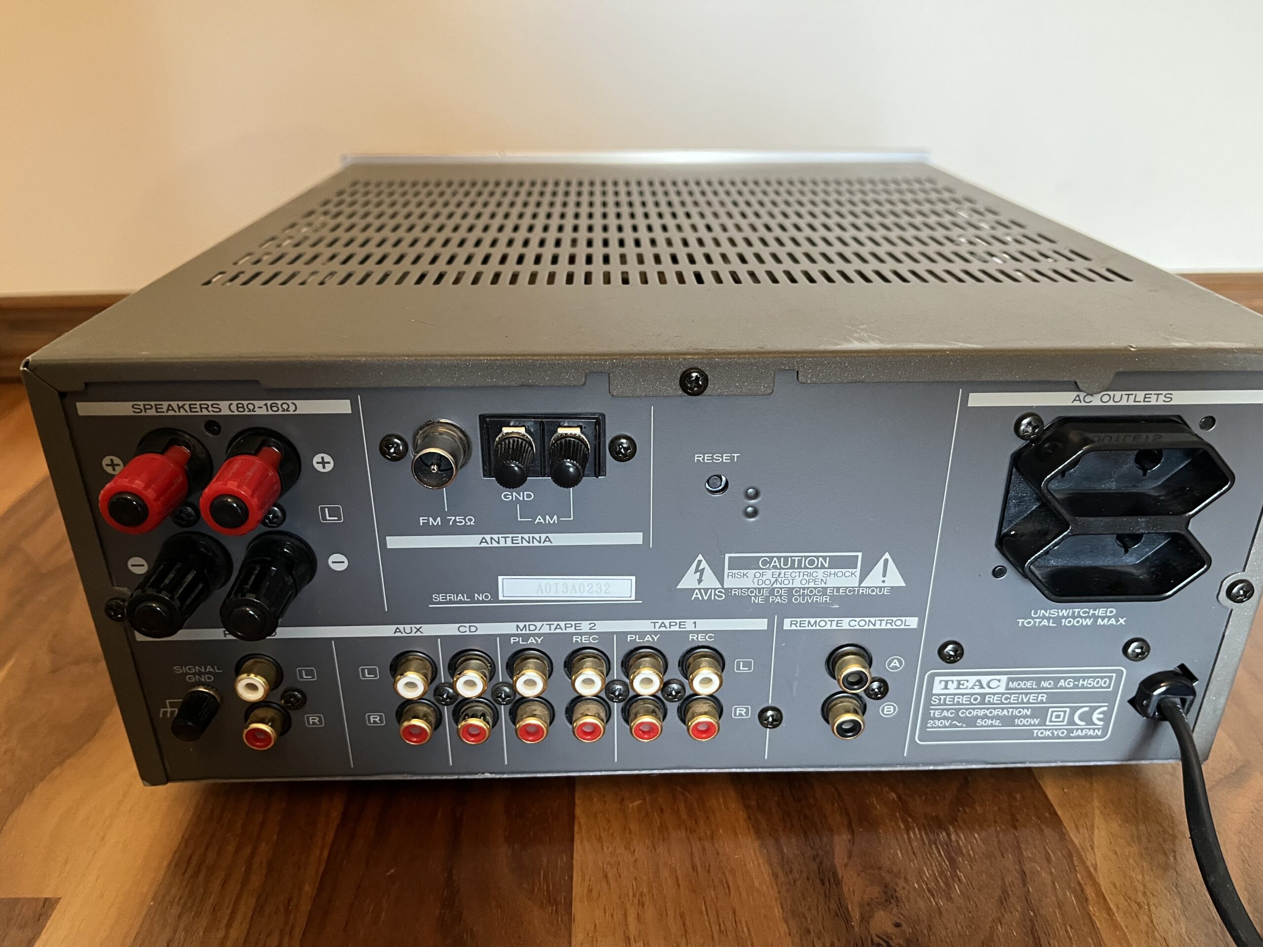 TEAC - AG H500 - Pilt 5