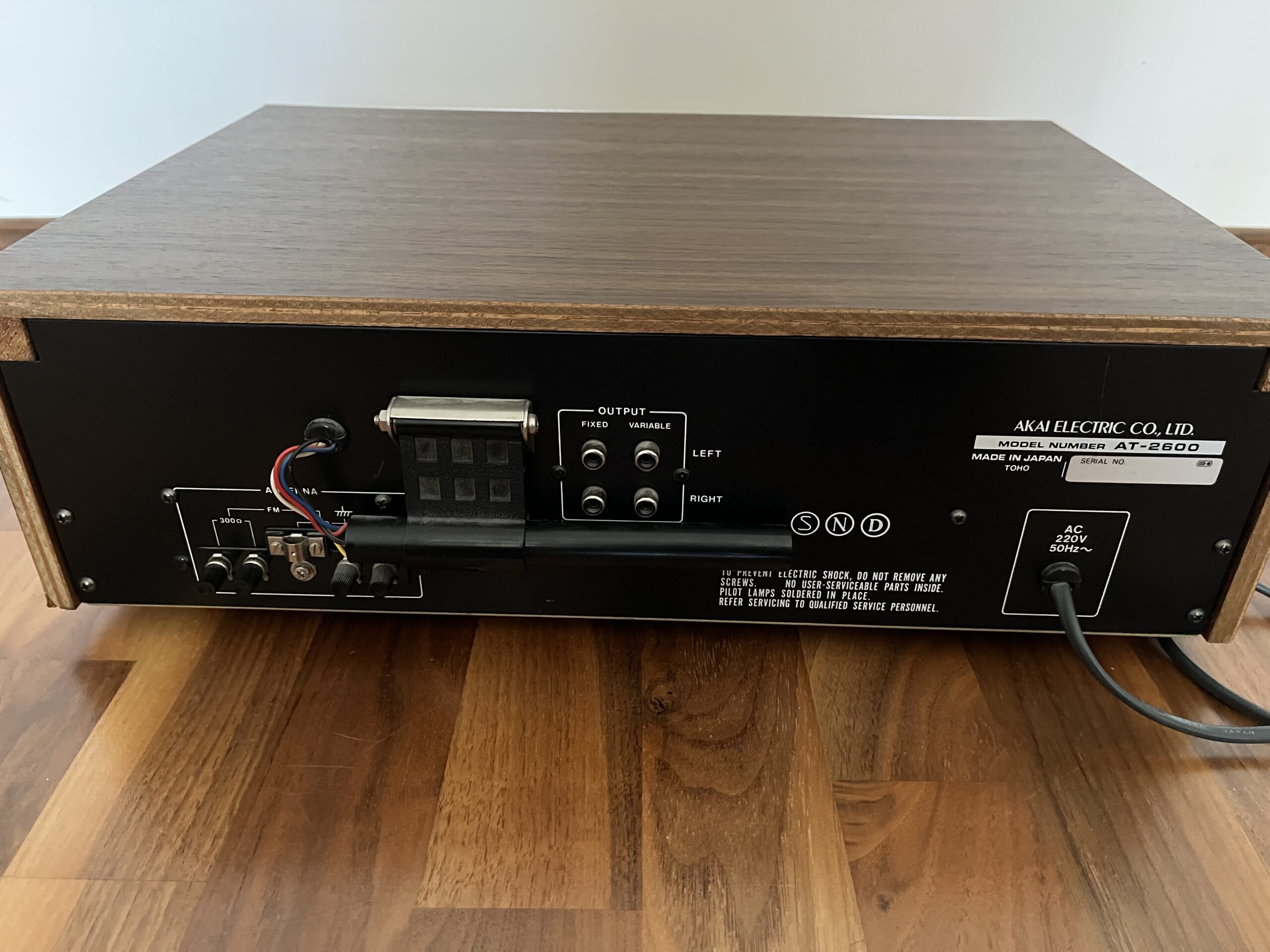 AKAI - AT 2600 - Pilt 5