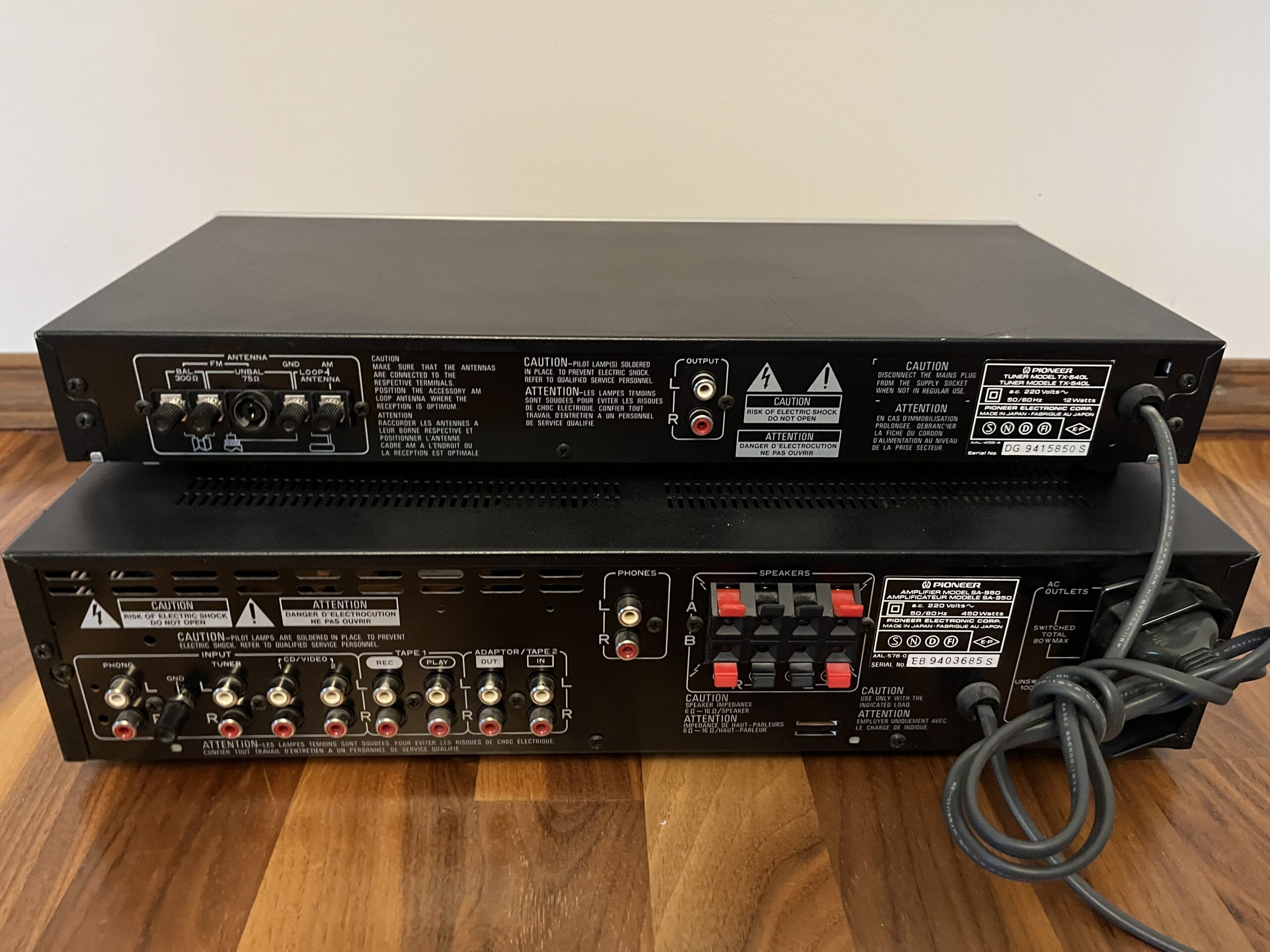 PIONEER - SA950 ja TX540L - Pilt 7